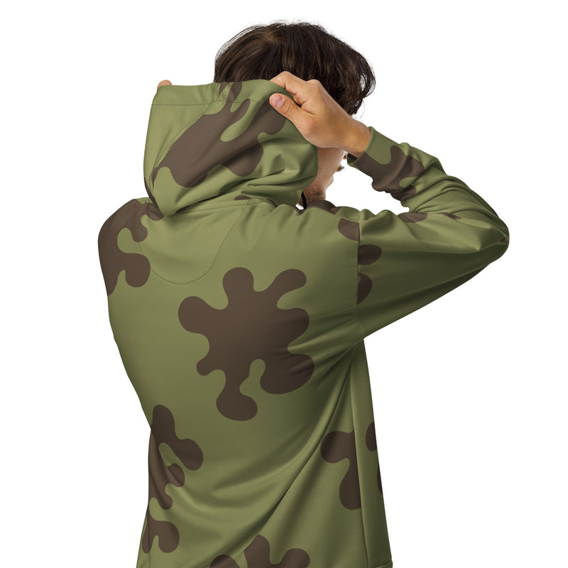 Eastern Bloc Classic Amoeba Spot Heritage CAMO Unisex Zip Hoodie