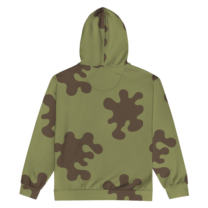 Eastern Bloc Classic Amoeba Spot Heritage CAMO Unisex Zip Hoodie