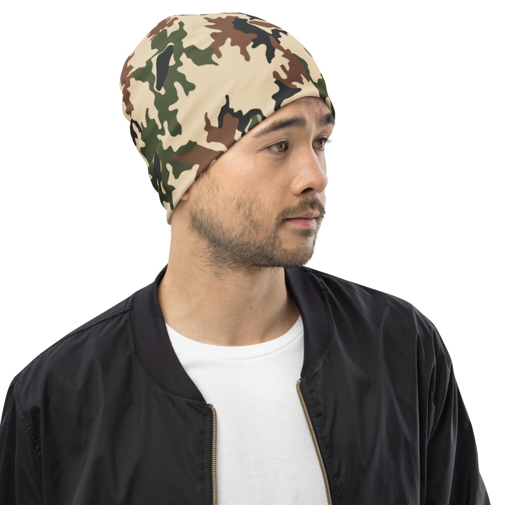 Egyptian Scrambled Eggs Desert CAMO Beanie