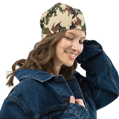 Egyptian Scrambled Eggs Desert CAMO Beanie