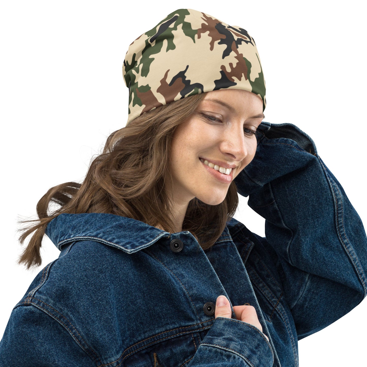 Egyptian Scrambled Eggs Desert CAMO Beanie - Beanies