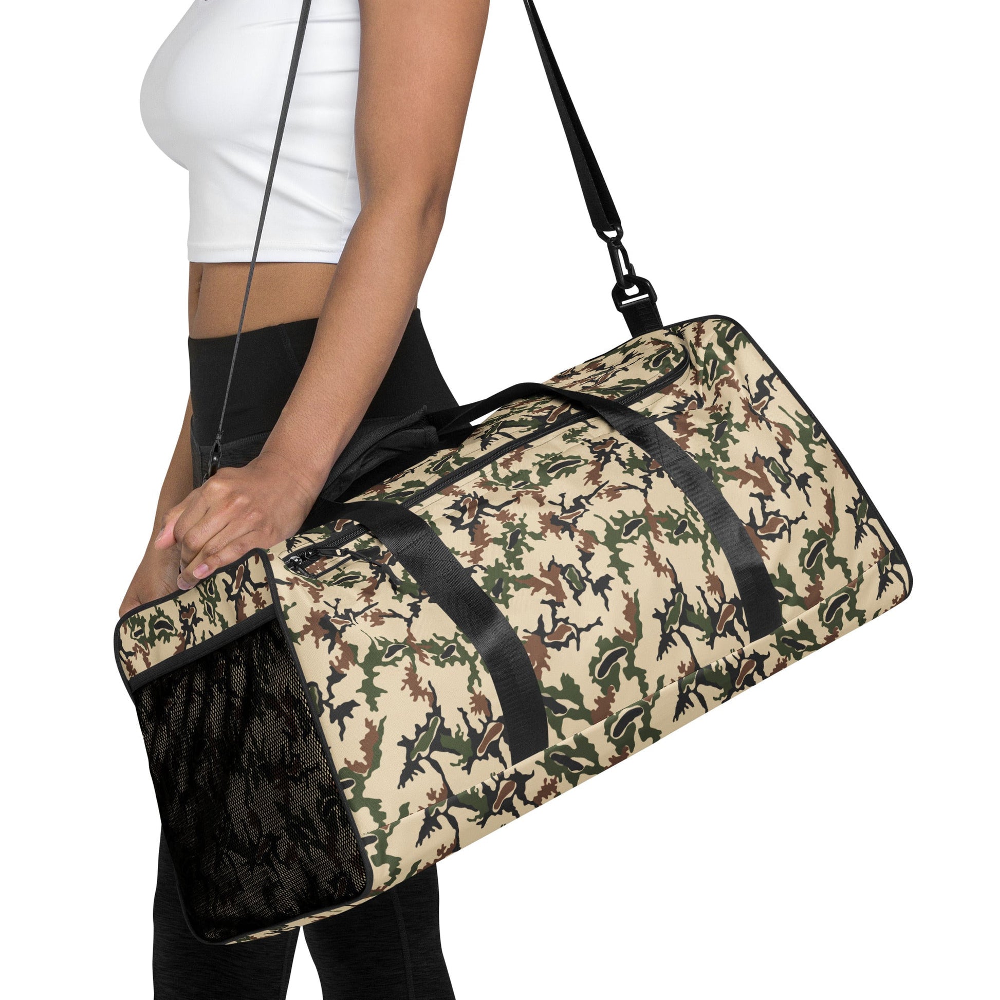 Egyptian Scrambled Eggs Desert CAMO Duffle Bag