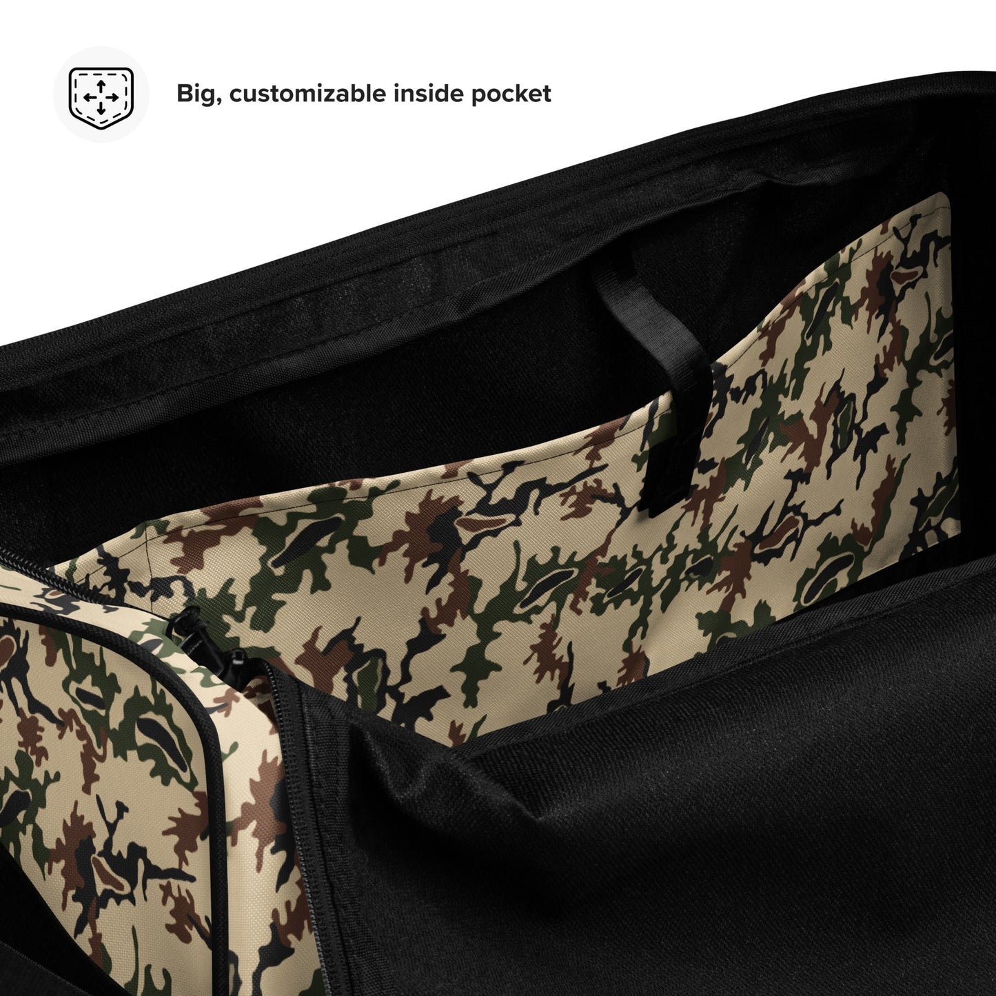 Egyptian Scrambled Eggs Desert CAMO Duffle Bag