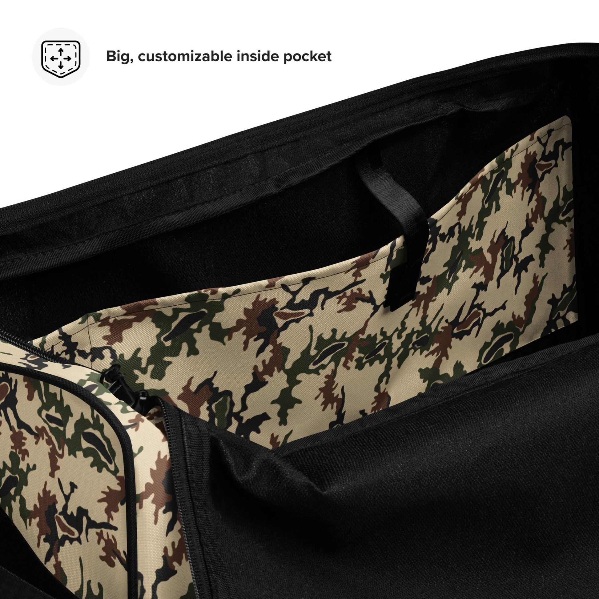 Egyptian Scrambled Eggs Desert CAMO Duffle Bag