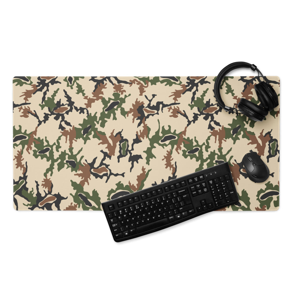 Egyptian Scrambled Eggs Desert CAMO Gaming mouse pad - 36″×18″ - Mouse Pad