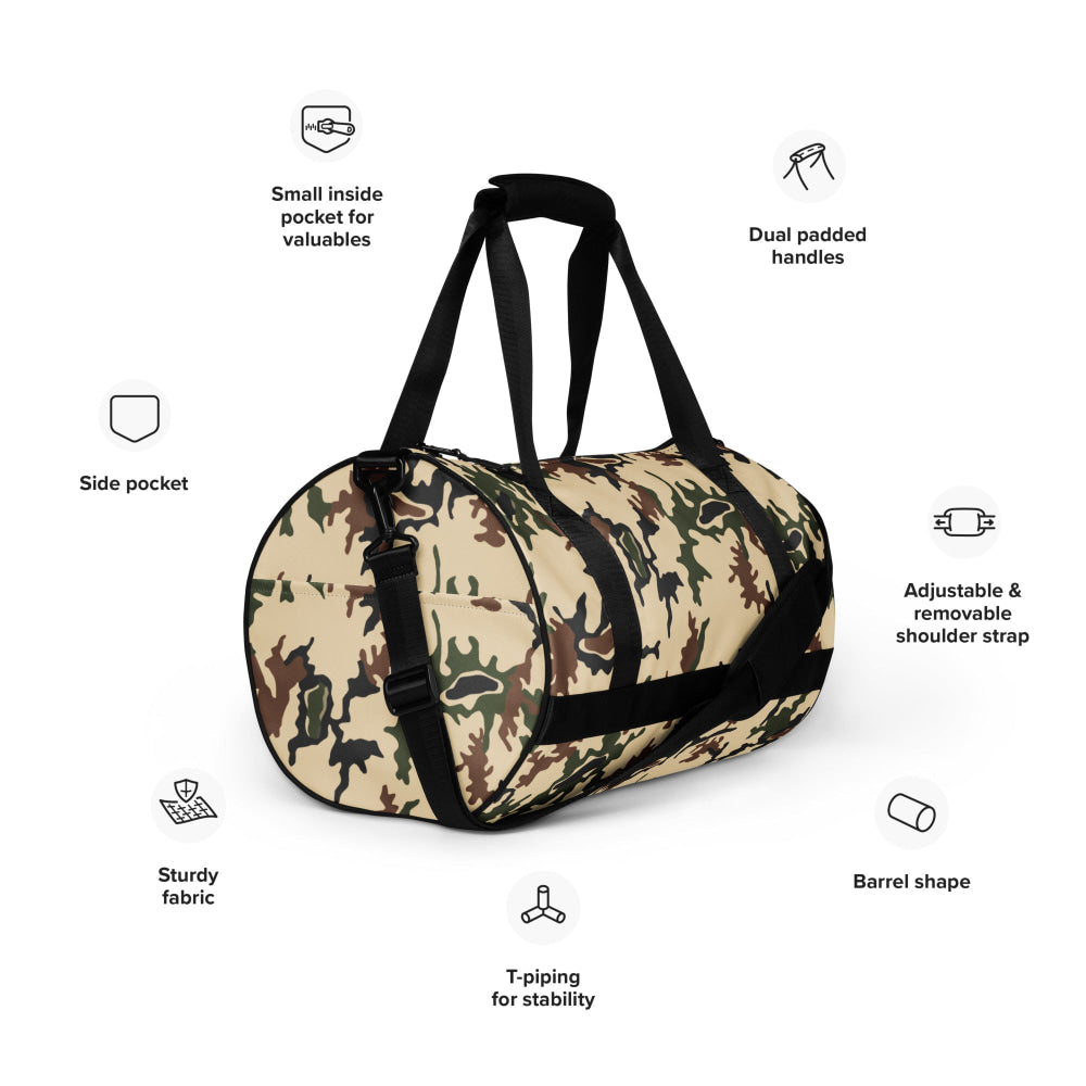 Egyptian Scrambled Eggs Desert CAMO gym bag - Gym Bag