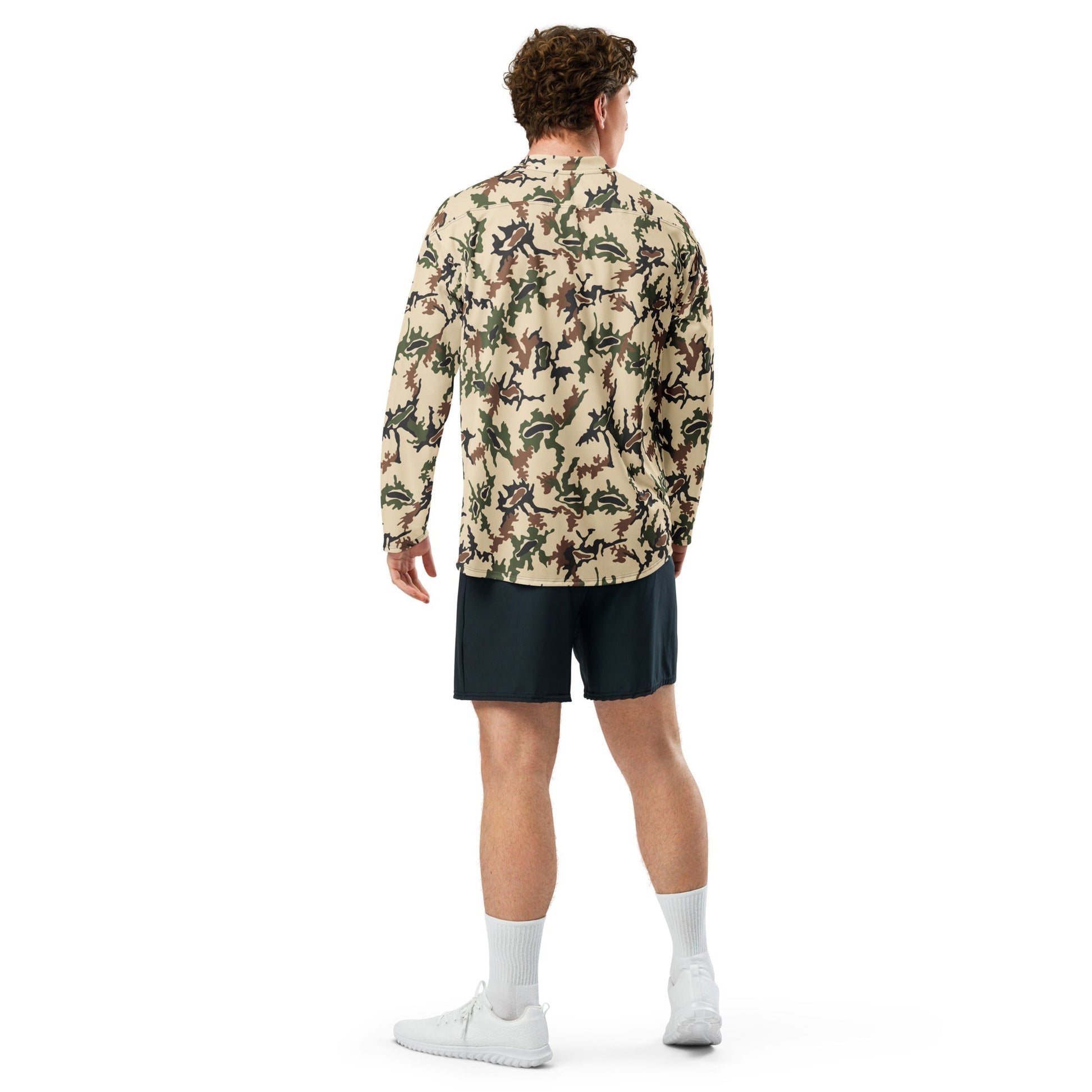 Egyptian Scrambled Eggs Desert CAMO Unisex Hockey Fan Jersey