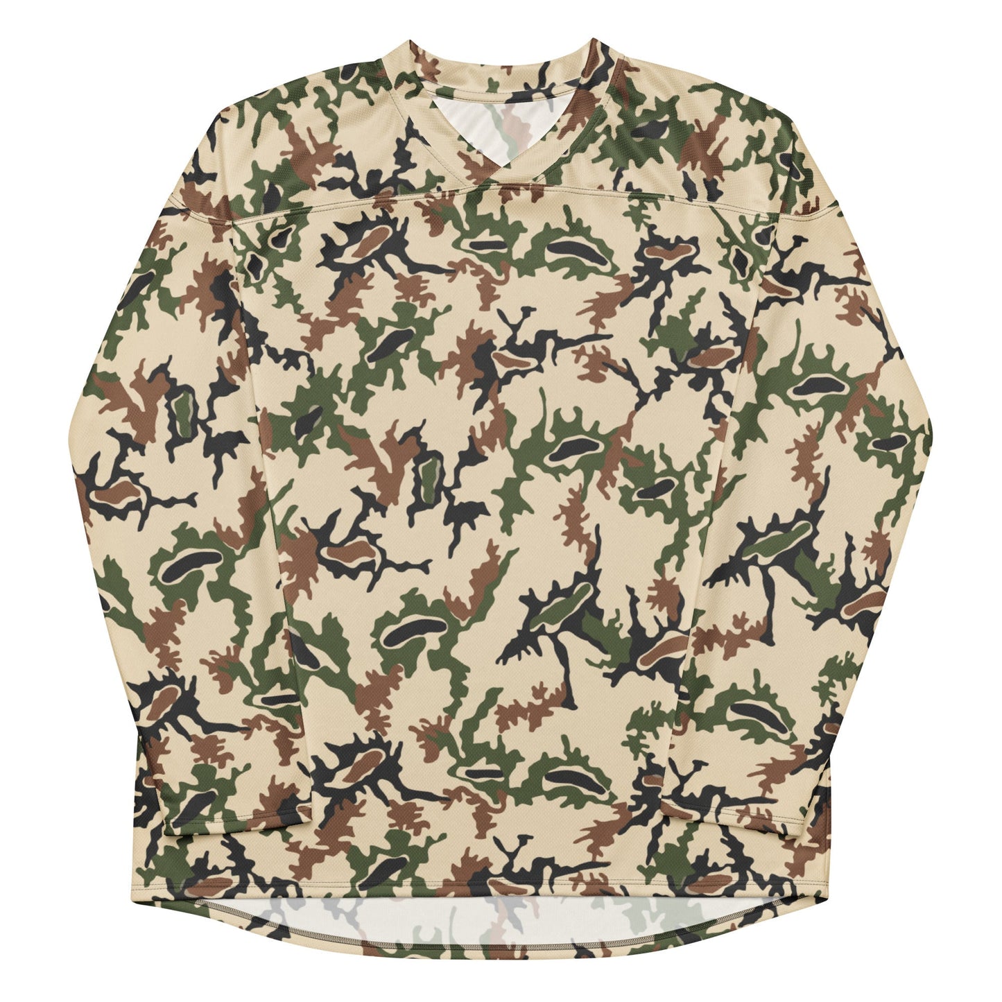 Egyptian Scrambled Eggs Desert CAMO Unisex Hockey Fan Jersey