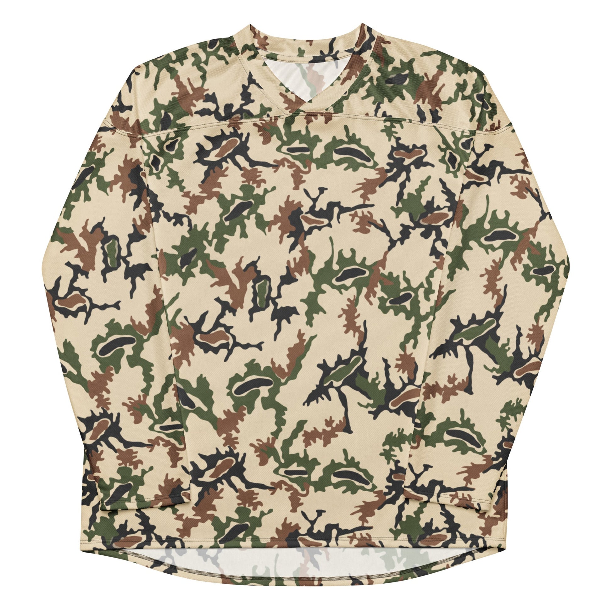 Egyptian Scrambled Eggs Desert CAMO Unisex Hockey Fan Jersey