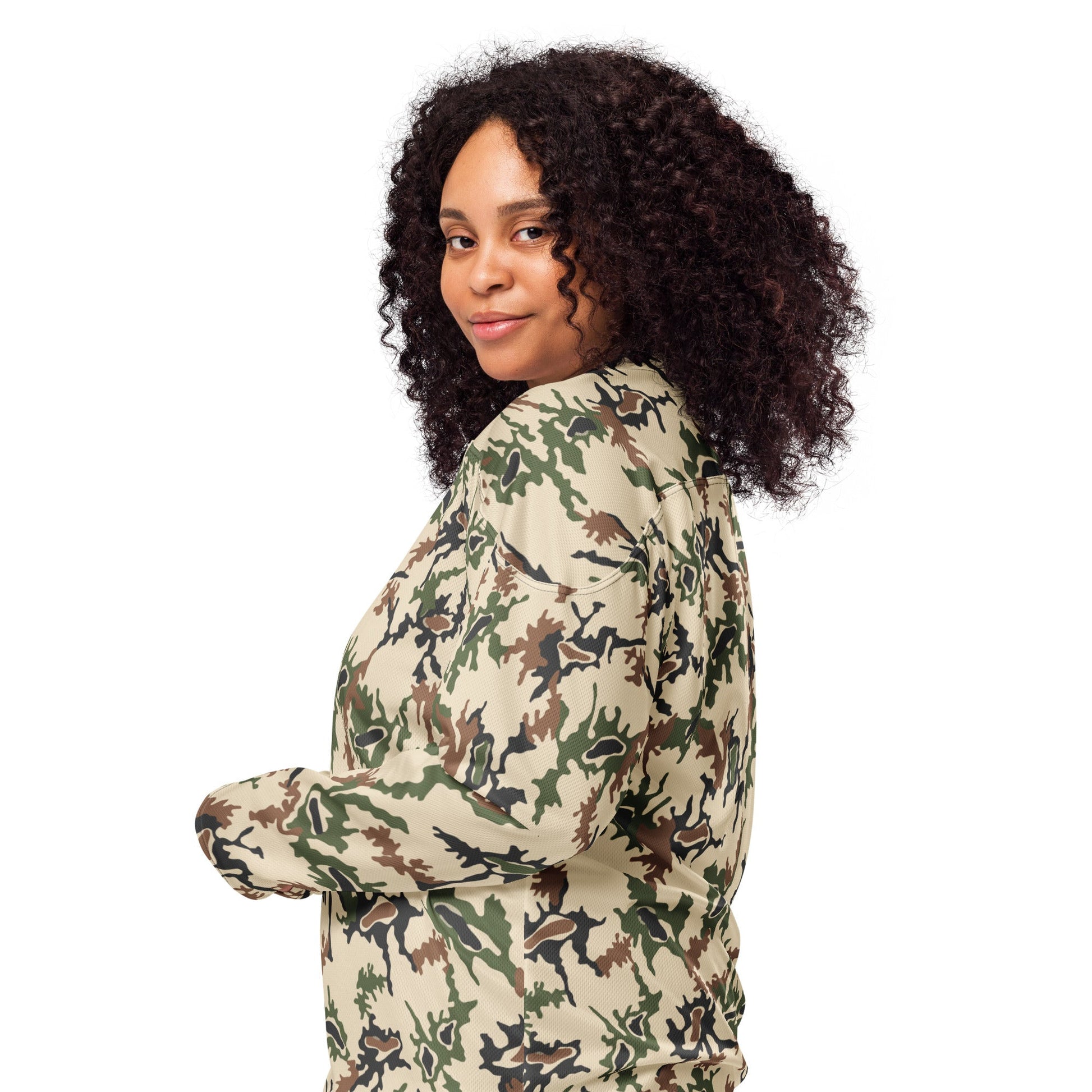 Egyptian Scrambled Eggs Desert CAMO Unisex Hockey Fan Jersey