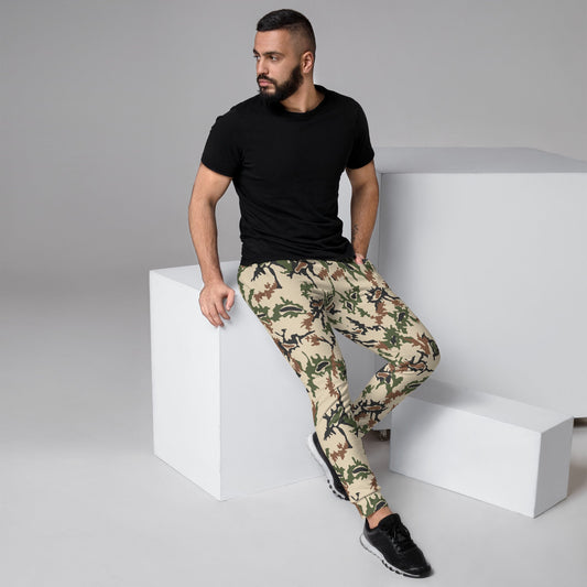 Egyptian Scrambled Eggs Desert CAMO Mens Joggers - XS