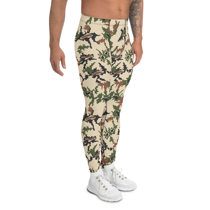 Egyptian Scrambled Eggs Desert CAMO Men’s Leggings - Mens