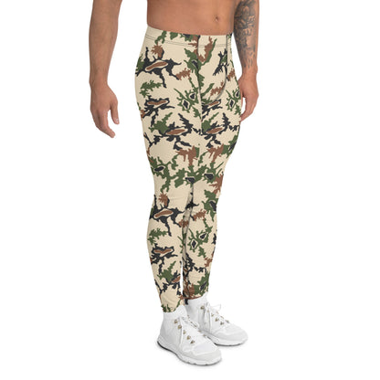 Egyptian Scrambled Eggs Desert CAMO Mens Leggings