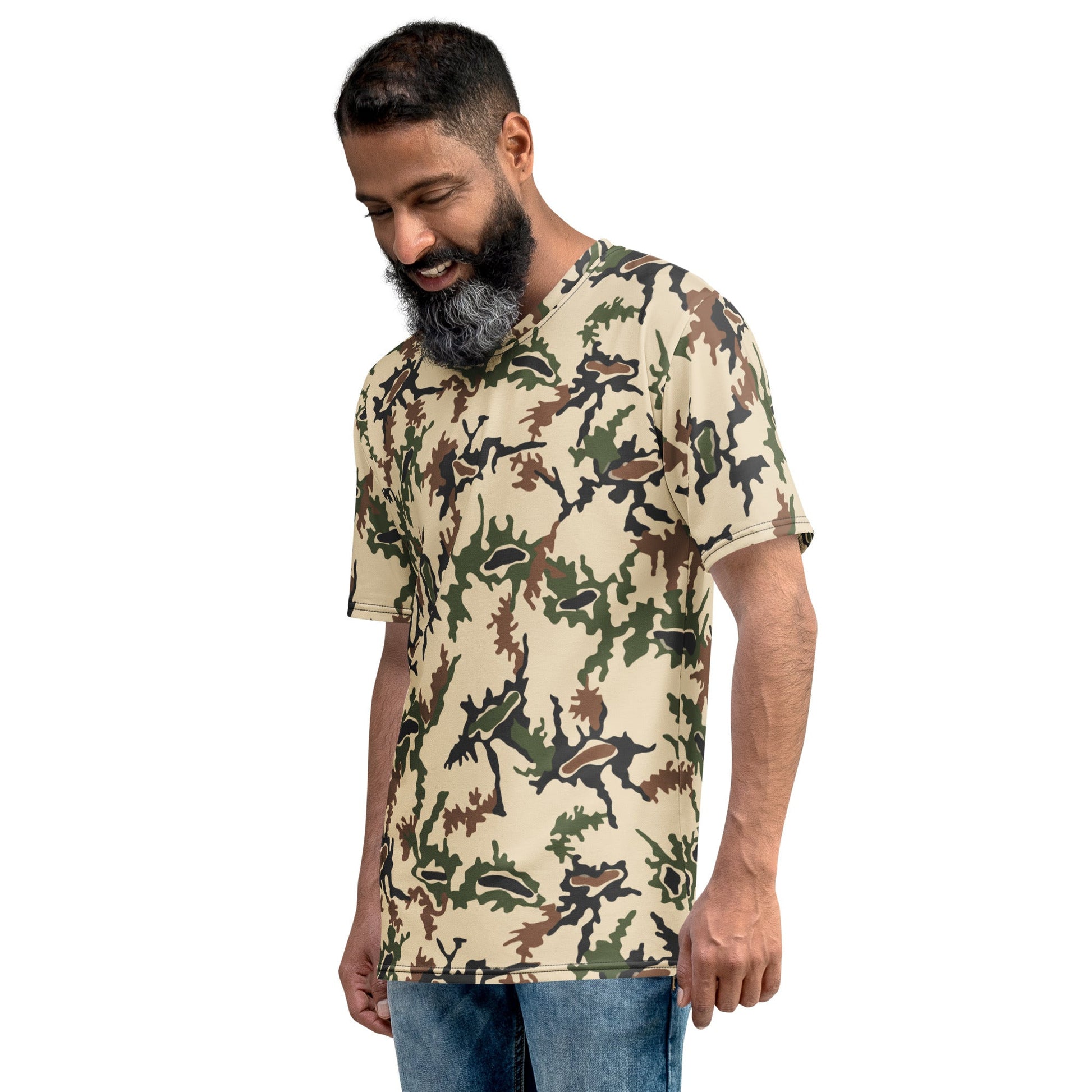 Egyptian Scrambled Eggs Desert CAMO Mens T-shirt - T-Shirts