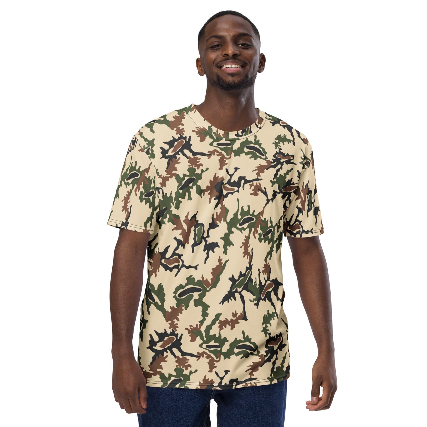 Egyptian Scrambled Eggs Desert CAMO Mens T-shirt - T-Shirts