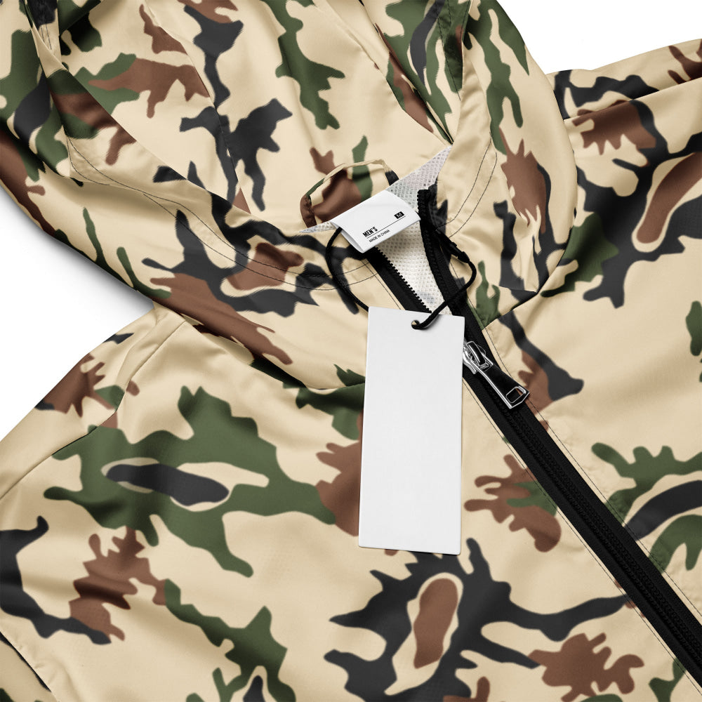 Egyptian Scrambled Eggs Desert CAMO Men’s windbreaker - Mens Windbreaker