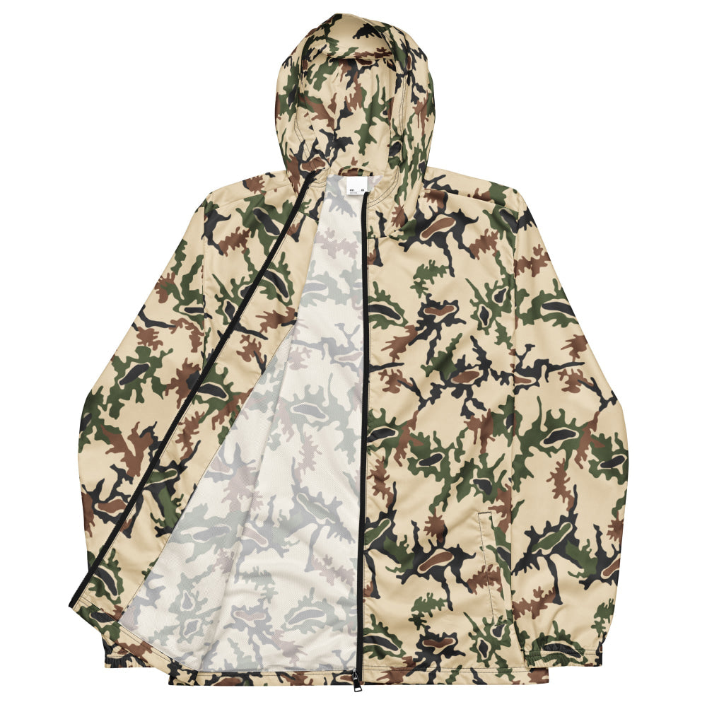 Egyptian Scrambled Eggs Desert CAMO Men’s windbreaker - Mens Windbreaker