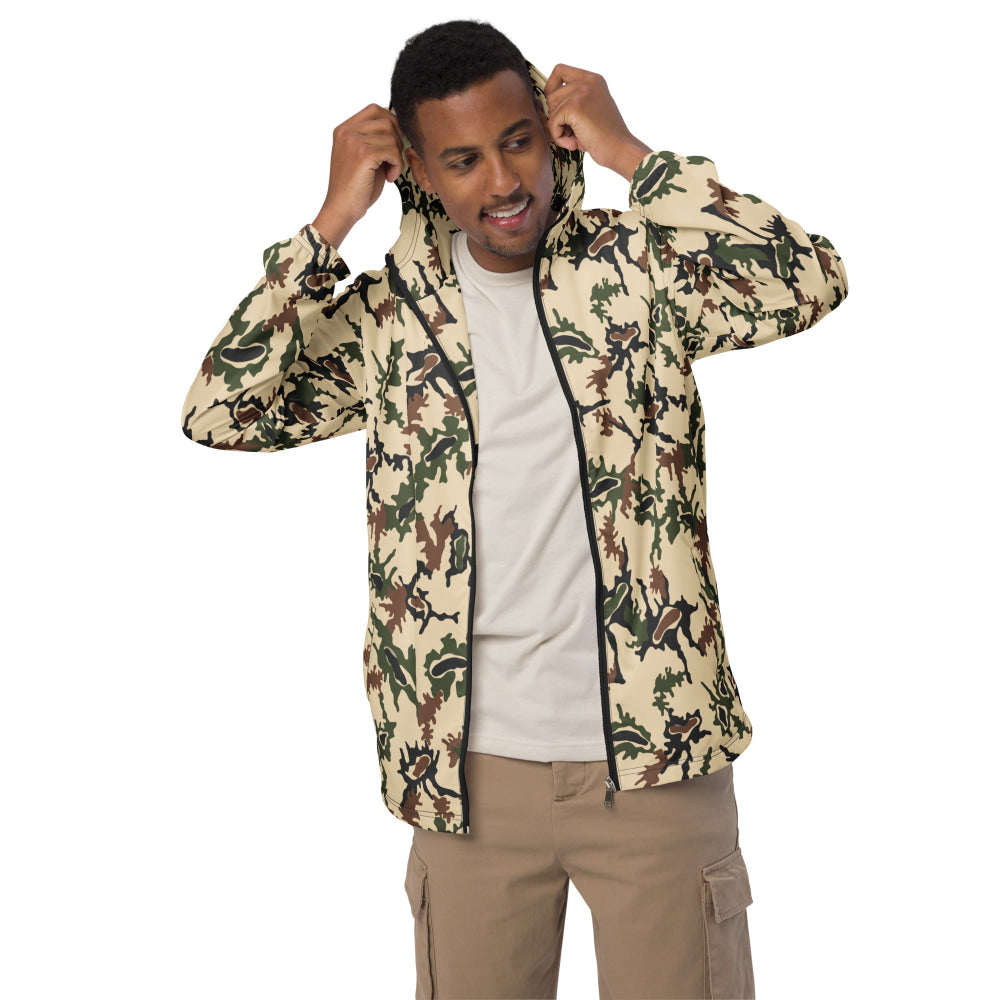 Egyptian Scrambled Eggs Desert CAMO Men’s windbreaker - Mens Windbreaker