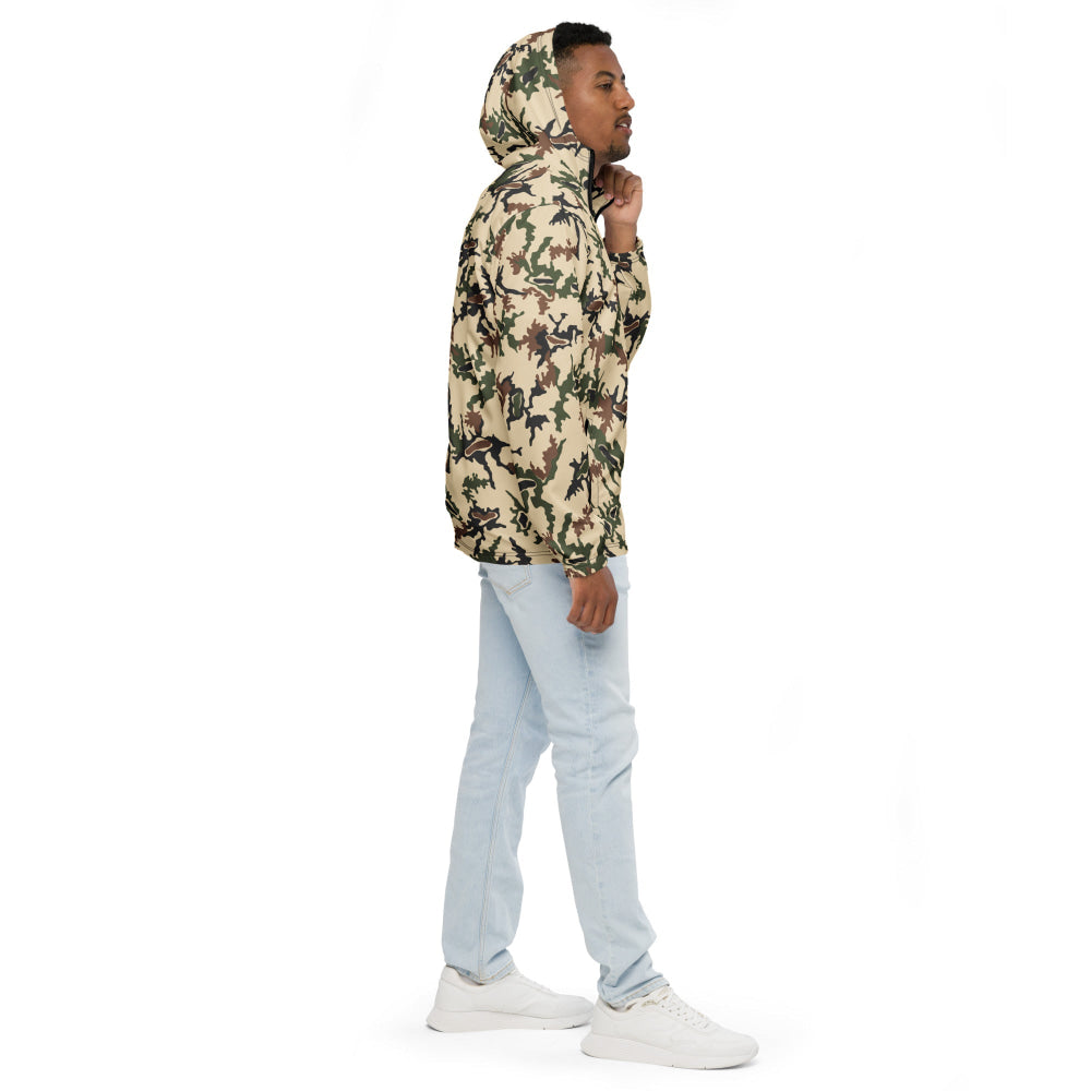 Egyptian Scrambled Eggs Desert CAMO Men’s windbreaker - Mens Windbreaker