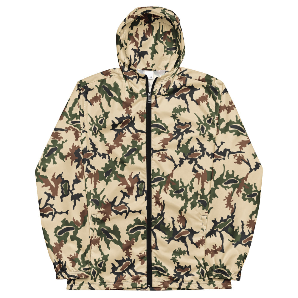 Egyptian Scrambled Eggs Desert CAMO Men’s windbreaker - Mens Windbreaker