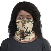 Scrambled Eggs Desert CAMO Neck Gaiter - Head
