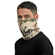 Scrambled Eggs Desert CAMO Neck Gaiter - Head