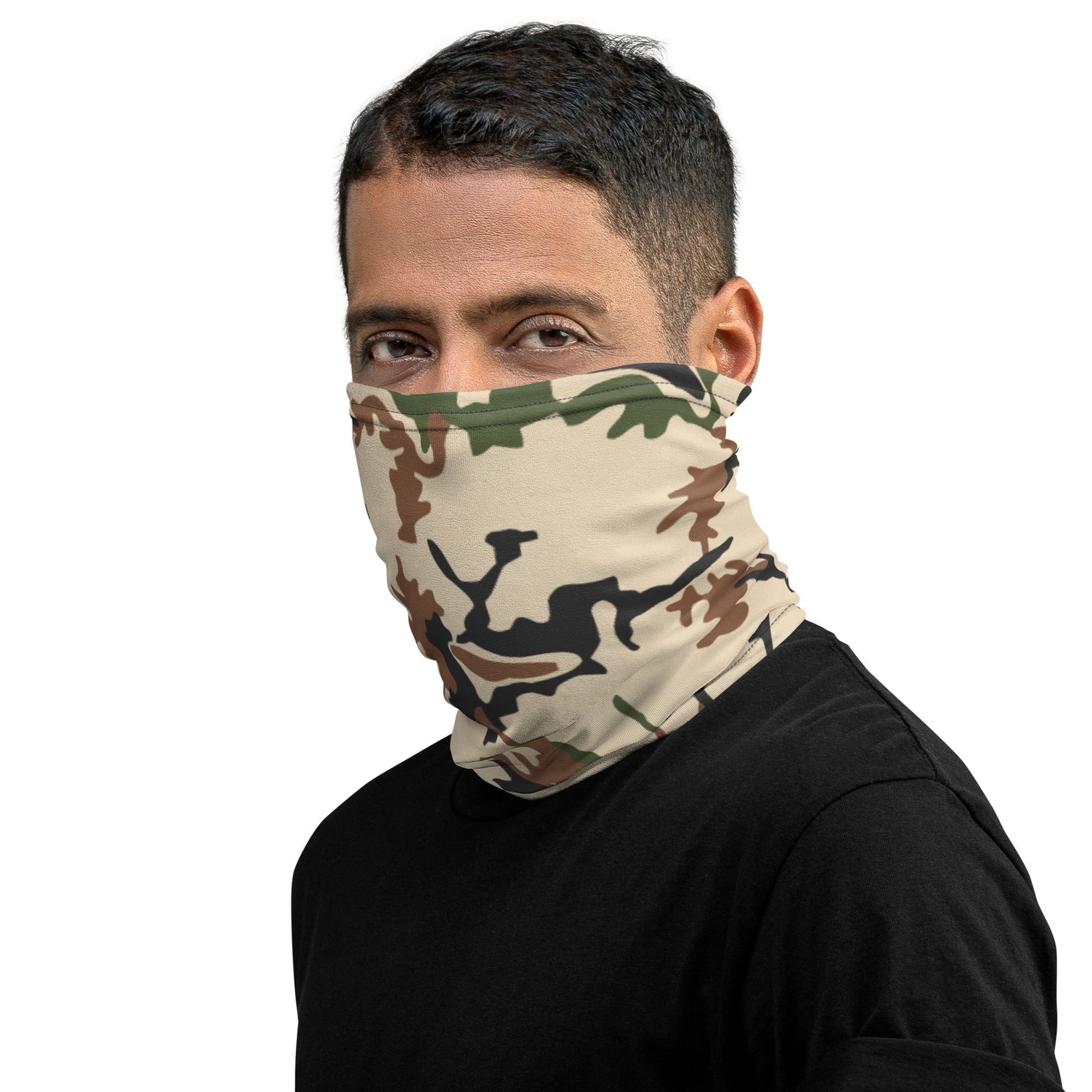 Egyptian Scrambled Eggs Desert CAMO Neck Gaiter Gaiters