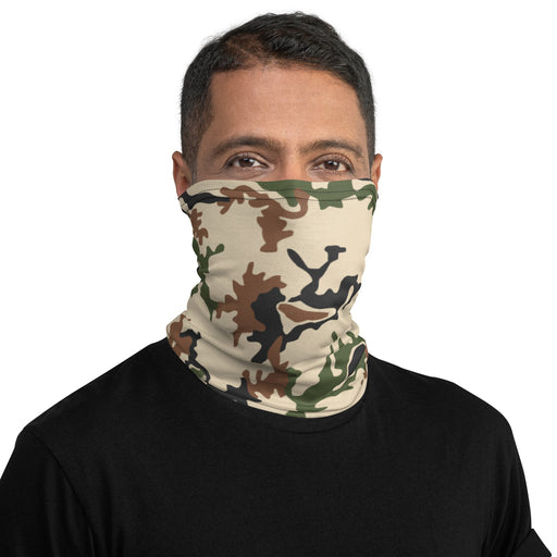 Scrambled Eggs Desert CAMO Neck Gaiter - Head