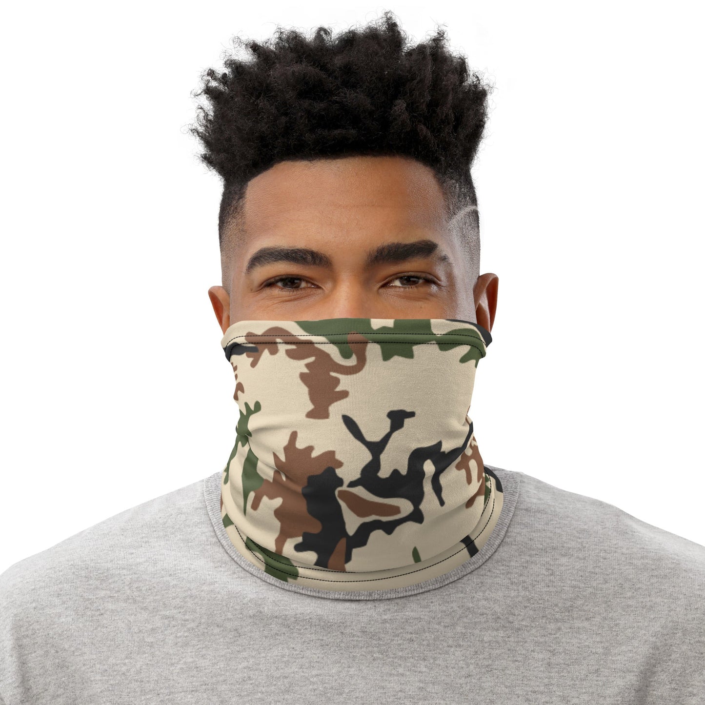 Egyptian Scrambled Eggs Desert CAMO Neck Gaiter Gaiters