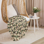Scrambled Eggs Desert CAMO Sherpa Blanket