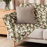 Scrambled Eggs Desert CAMO Sherpa Blanket