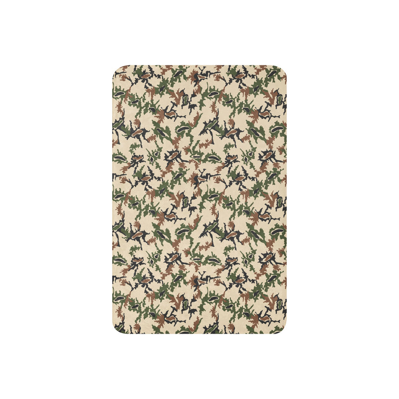 Scrambled Eggs Desert CAMO Sherpa Blanket