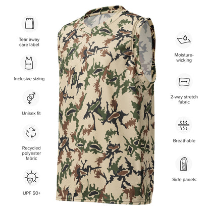 Egyptian Scrambled Eggs Desert CAMO unisex basketball jersey - Basketball Jerseys