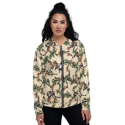 Egyptian Scrambled Eggs Desert CAMO Unisex Bomber Jacket