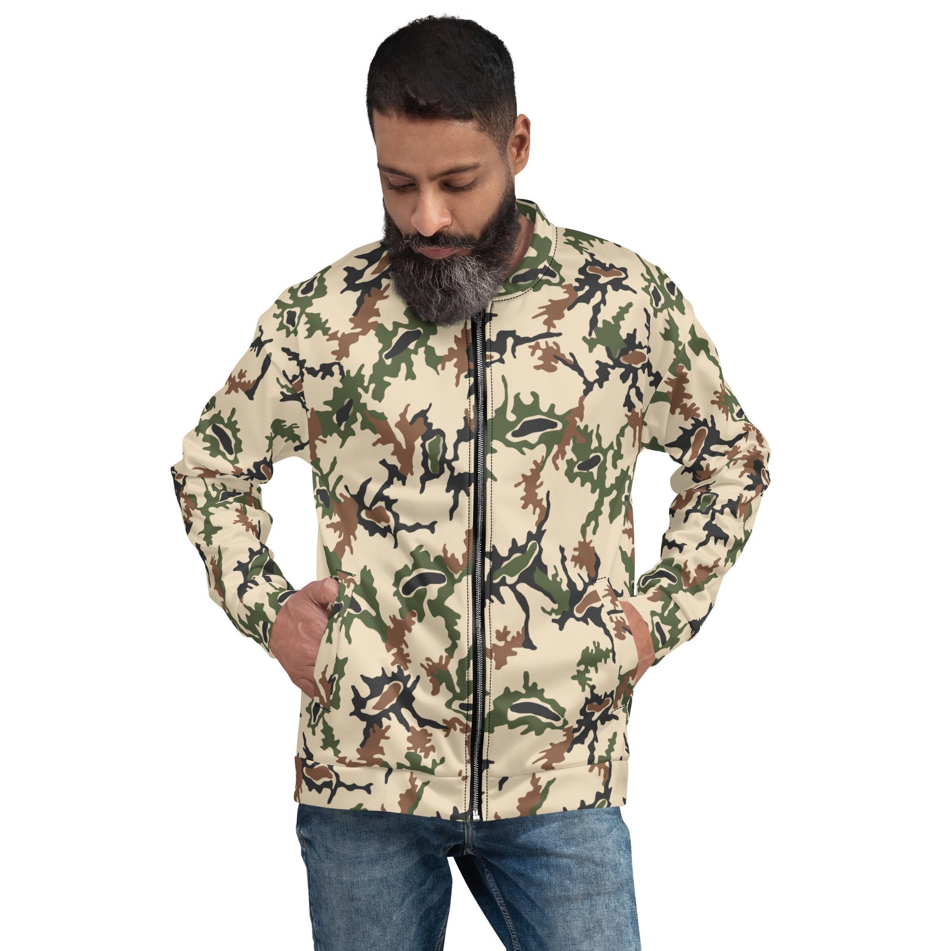 Egyptian Scrambled Eggs Desert CAMO Unisex Bomber Jacket - Jackets