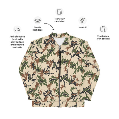 Egyptian Scrambled Eggs Desert CAMO Unisex Bomber Jacket - Jackets