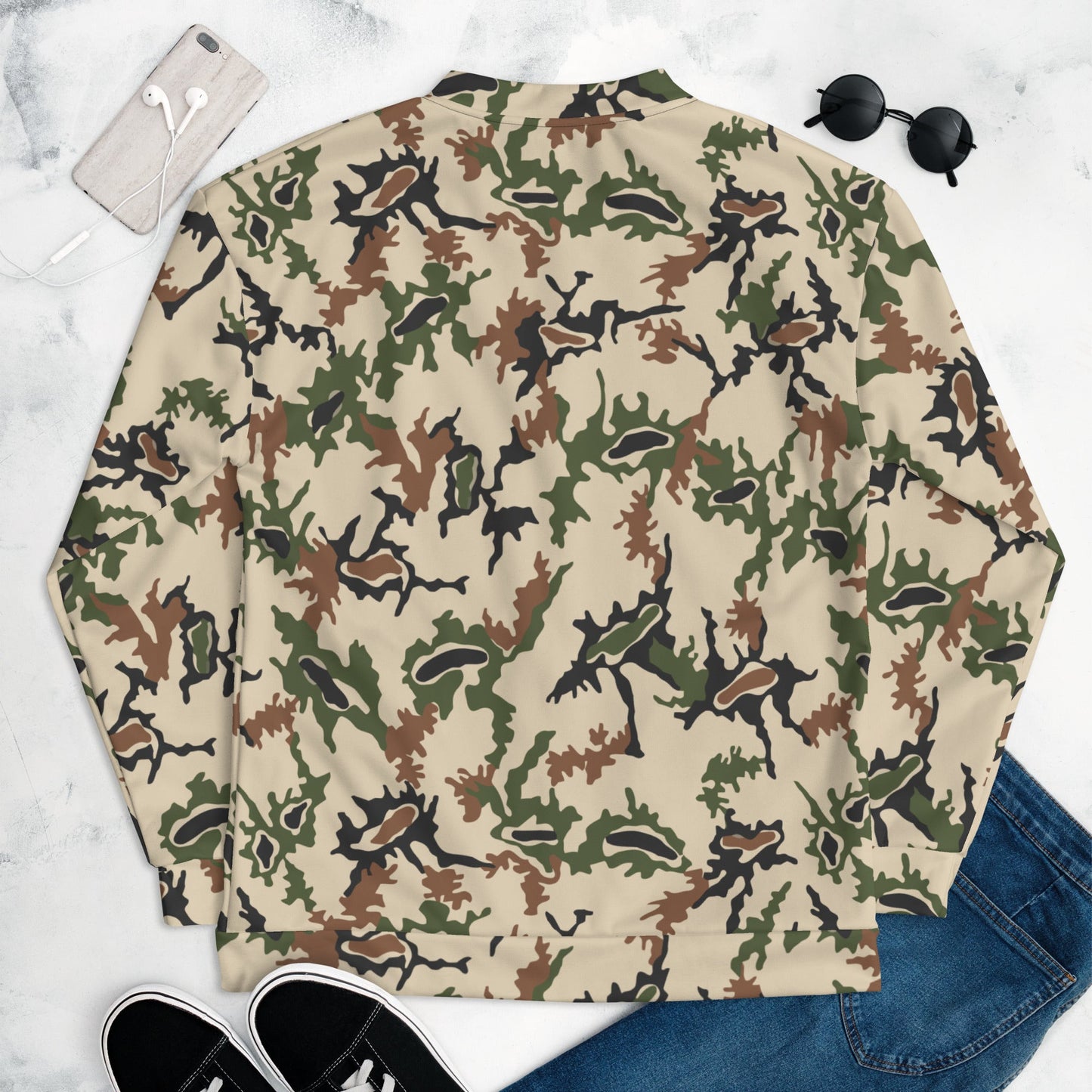 Egyptian Scrambled Eggs Desert CAMO Unisex Bomber Jacket - Jackets