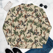 Scrambled Eggs Desert CAMO Unisex Bomber Jacket