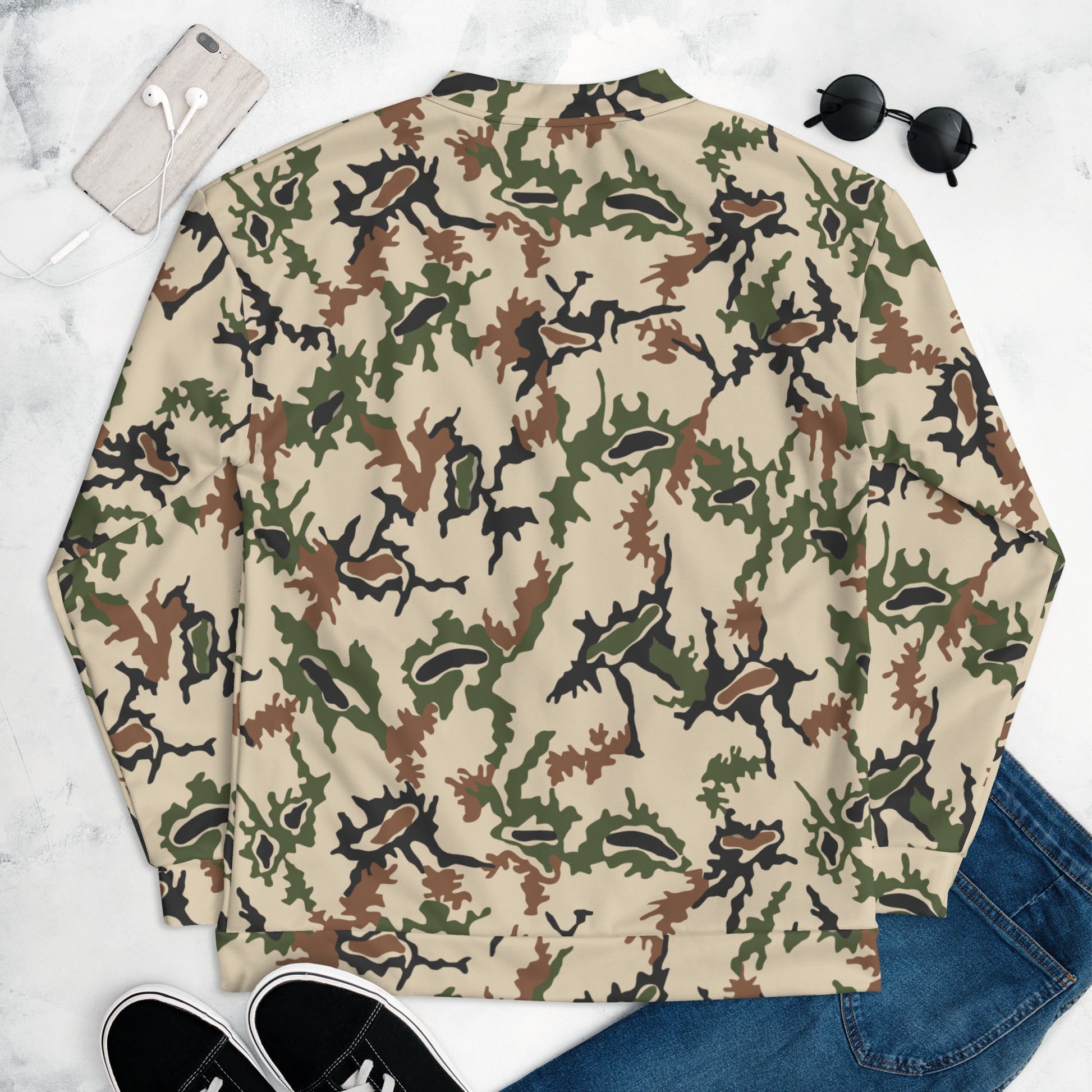 Egyptian Scrambled Eggs Desert CAMO Unisex Bomber Jacket - Jackets