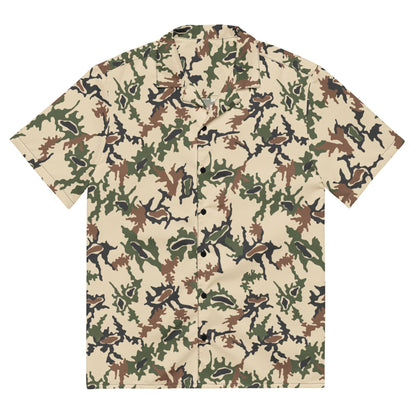 Egyptian Scrambled Eggs Desert CAMO Unisex button shirt - 2XS - Button Shirts