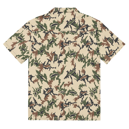 Egyptian Scrambled Eggs Desert CAMO Unisex button shirt - Button Shirts