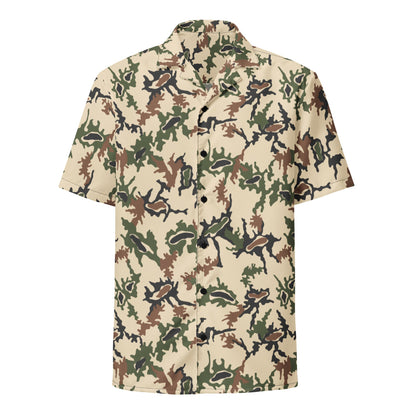 Egyptian Scrambled Eggs Desert CAMO Unisex button shirt - Button Shirt