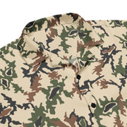 Scrambled Eggs Desert CAMO Unisex Short-Sleeve Button Shirt - Button-Up