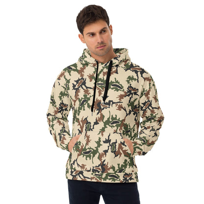 Egyptian Scrambled Eggs Desert CAMO Unisex Hoodie - 2XS - Hoodies