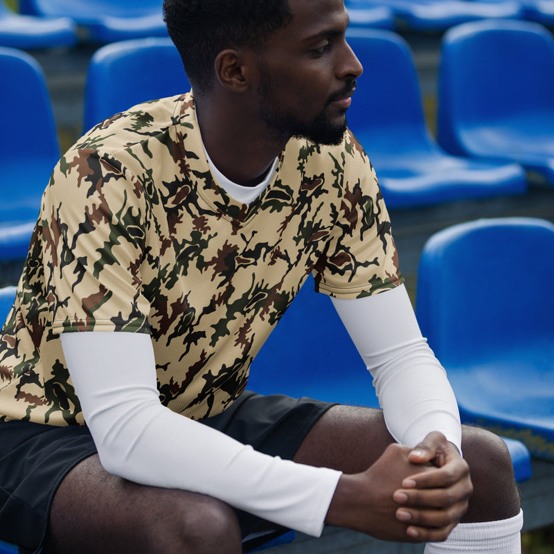 Scrambled Eggs Desert CAMO Unisex Sports Jersey