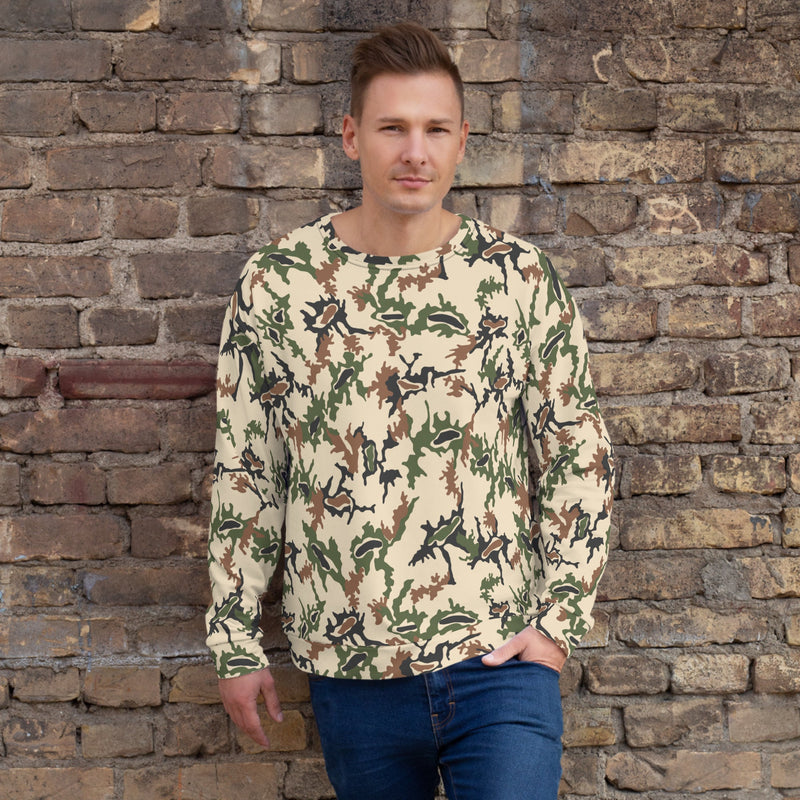 Scrambled Eggs Desert CAMO Unisex Sweatshirt - XS