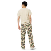 Scrambled Eggs Desert CAMO Unisex Wide-Leg Leisure Pants - Pant