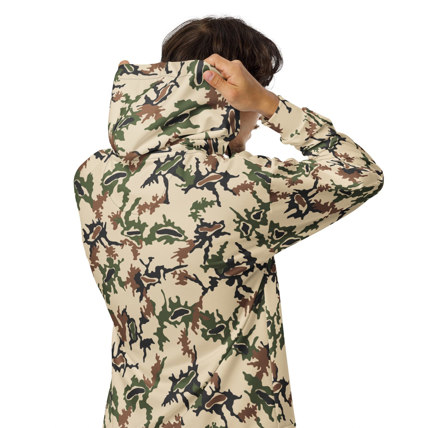 Egyptian Scrambled Eggs Desert CAMO Unisex Zip Hoodie