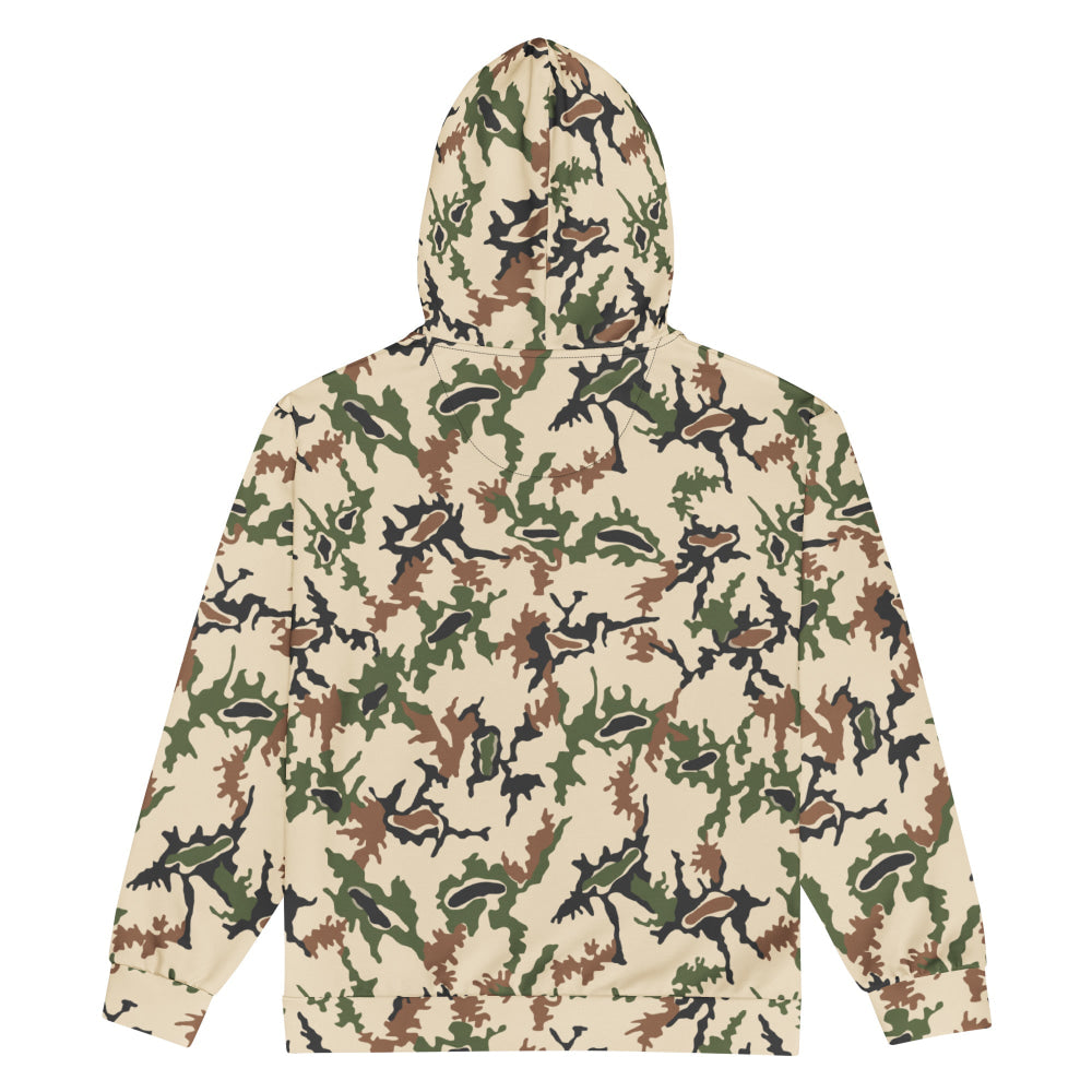 Egyptian Scrambled Eggs Desert CAMO Unisex zip hoodie - Zip Hoodie