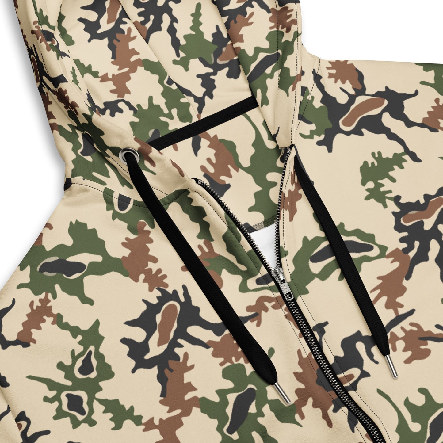 Egyptian Scrambled Eggs Desert CAMO Unisex Zip Hoodie